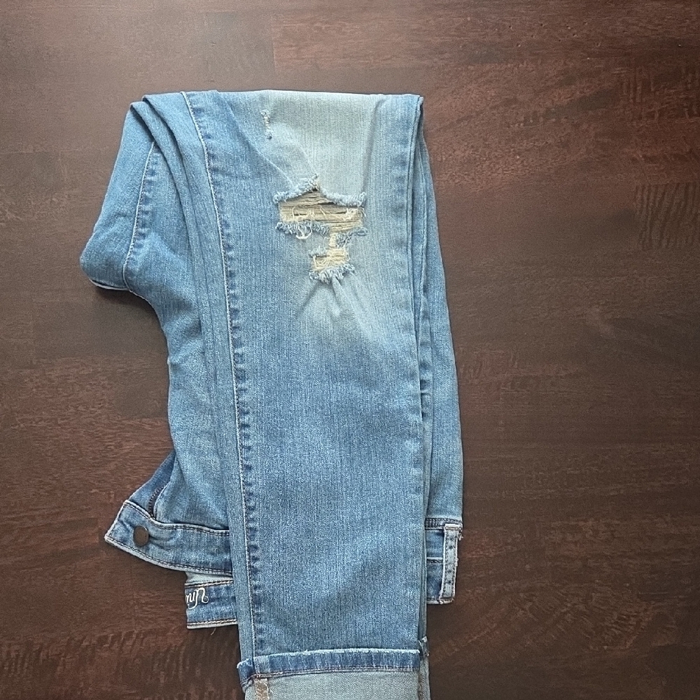 Universal Thread Light Blue Boyfriend Jeans Sz12 - Picture 4 of 4
